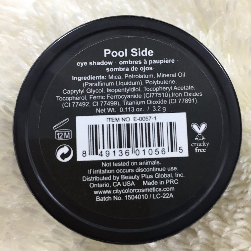 City Color Pool Side Eye Shadow Make Up BRAND NEW - Picture 2 of 4